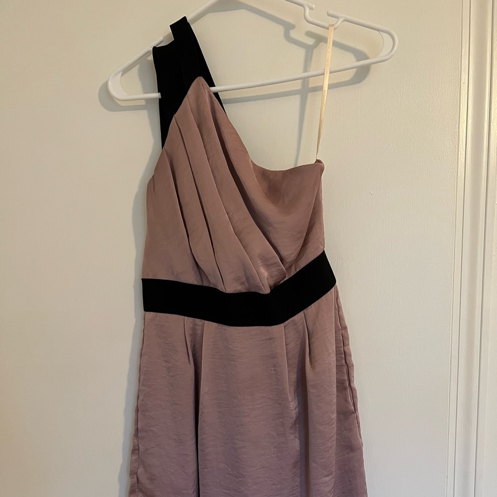 Bcbgeneration Mauve Glow Satin Dress